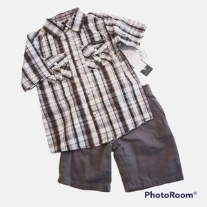 NWT Polo Shirt/Shorts Outfit 4T